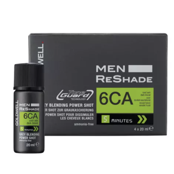 Goldwell Men Amonyaksız Erkeklere Özel Köpük Boya 4x20ml | 6CA - Dark Blonde