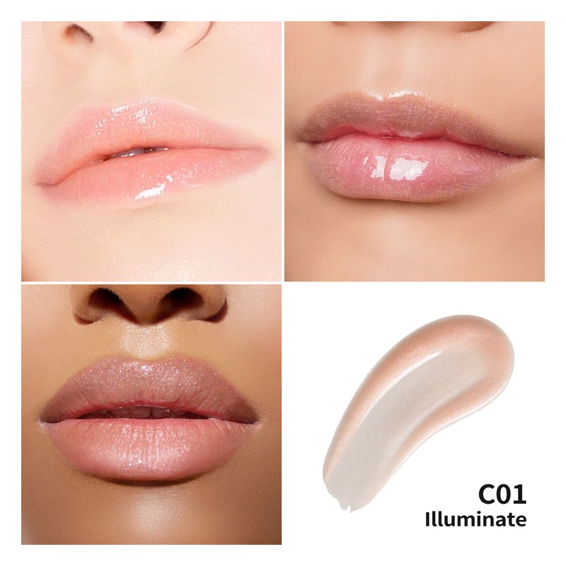 Oulac Crystal Shine Lip Gloss Parlatıcı Ruj C01