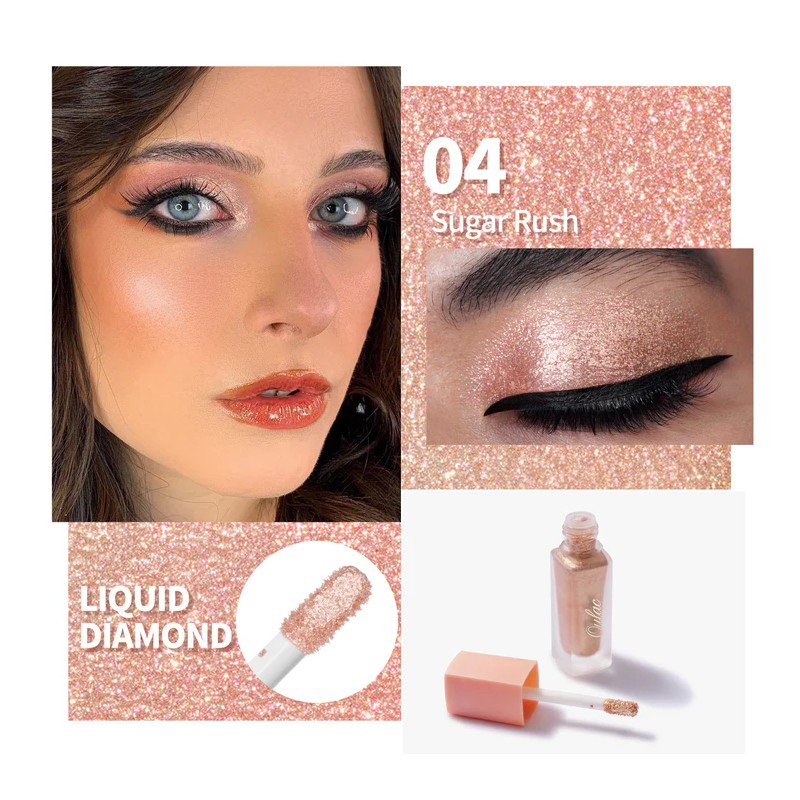 Oulac Liquid Diamond Göz Farı Sugar Rush 04