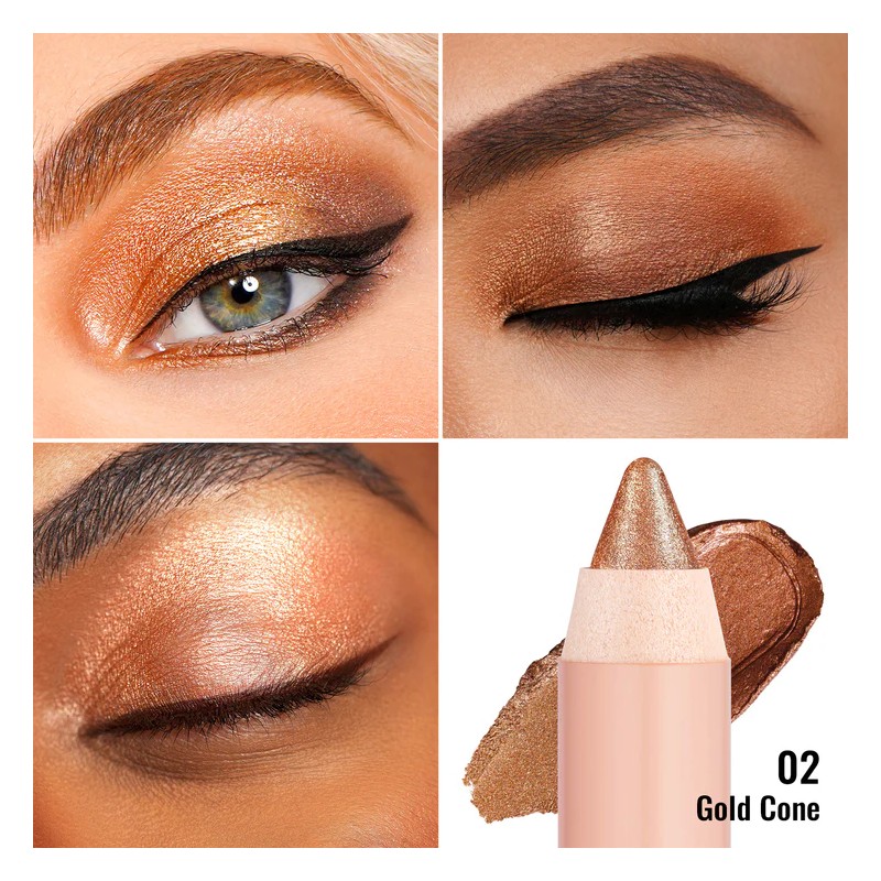 Oulac Cream Eyeshadow Stick 02 Gold Cone