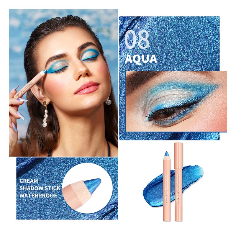 Oulac Cream Eyeshadow Stick 08 Aqua