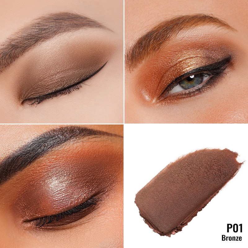 Oulac Cream Color Göz Farı P01 Bronze